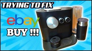 Coffee Damaged Nespresso Expert Coffee Machine - Can I FIX it?