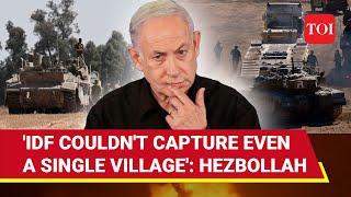 'You Failure...': Hezbollah Mocks Israeli Army; Says IDF 'Couldn't Capture Even One Village'