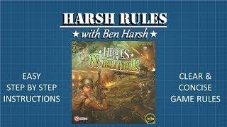 Harsh Rules - Let's Learn How to Play: Heroes of Normandie