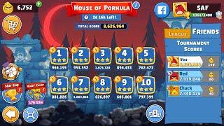 Angry Birds Friends. House of Porkula (28.10.2024). All levels 3 stars. Passage from Sergey Fetisov