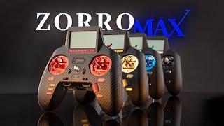 ZORRO MAX Radio Controller | Features with Colorful AG01 MINI Gimbals and CNC Parts