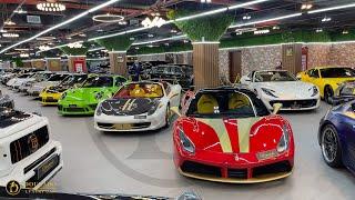 Ferrari at Dourado luxury cars in Dubai