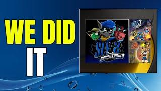 Sly Cooper 2 & 3 Are Coming To PS4 & PS5! | WE DID IT