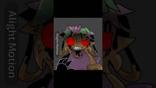 Just a normal eye contact with bassie :3 #dandysworld#animationmeme#animation #bassie#trend#tweening