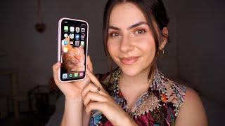 ASMR What is on my iPhone? 