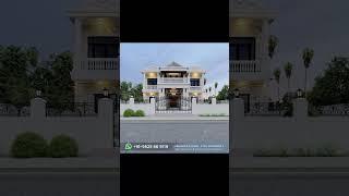 7 Bedroom House Design 3D |  7 BHK House Design | 45x90 | ArchiEngineer #housedesign