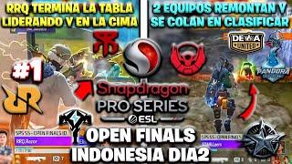 RRQ CULMINA EN LA CIMA! SNAPDRAGON OPEN FINALS INDONESIA *DIA2* SE SUMAN 3 MAS A LA SIGUIENTE FASE