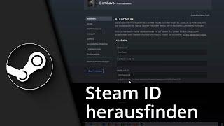 Steam ID herausfinden | Steam ID Finder  Tutorial