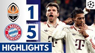 Shakhtar Donetsk vs Bayern Munich (1-5) | HIGHLIGHTS | UEFA Champions League!