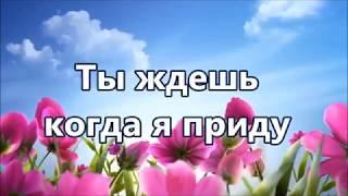 Ты ждешь когда я приду.(минус с текстом)