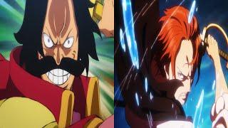 One Piece - Divine Departure Roger vs Shanks Comparison