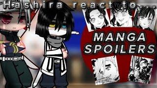 —{Hashira react to MANGA SPOILERS 1/??(Shinobu, Kanao and Inosuke vs Douma}—{English\/Russia}—