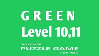 GREEN Level 10,11 Androidios Gameplay Walkthrough By Bart Bonte