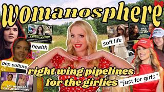 The sneaky right wing pipelines for women 