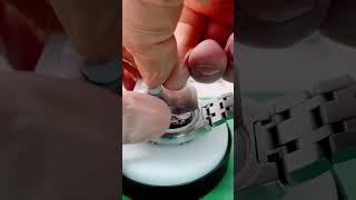 Maurice Lacroix AI1008 замена батарейки #ремонтчасов #batteryreplacement #asmr