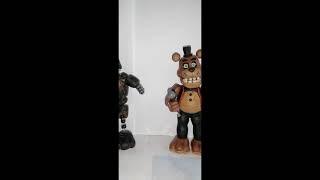 How to make Freddie Fnaf out of plasticine. Five Nights at Freddy's. #Shorts