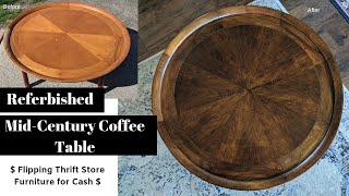 How To Refurbish Wood Furniture | Furniture Flip For Craigslist