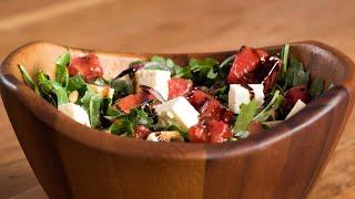 Grilled Watermelon and Feta Arugula Salad Recipe | Char-Broil