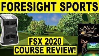 Foresight Sports Golf Simulator Course Review - Rush Creek (GCQuad)