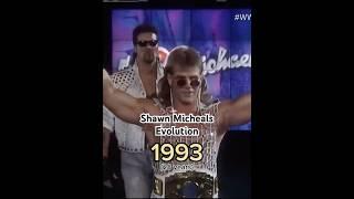 Shawn Micheals Evolution Through The Years