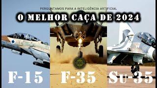 QUAL FOI O MELHOR CAÇA DE COMBATE EM 2024? F-35, Su-35, F-16, F-15, MiG-29