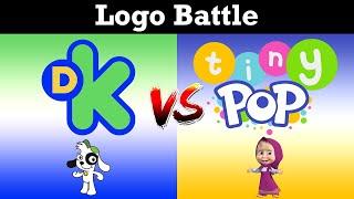 Discovery Kids VS Tiny Pop - Logo Battle