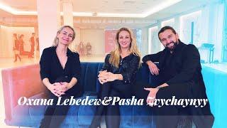 Motivational interview with Oxana Lebedew & Pasha Zvychaynyy in AirDance Studio