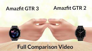 Amazfit GTR 3 Vs Amazfit GTR 2