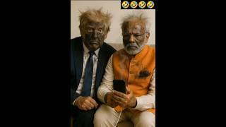 Modi & Trump’s Mobile Mishap  | Sofa Time Gone Wrong! | Funny Leaders Parody 2025
