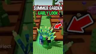 SUMMER GARDEN UPDATE EARLY LOOK in Roblox Grow a Garden..
