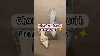 Preppy Heels Charles & Keith 899k Buckle Chunky Chain Slingback Review Sepatu Kantor Acara Pesta CK