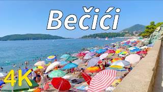 Becici Montenegro 4K Walking Tour -  August 2024