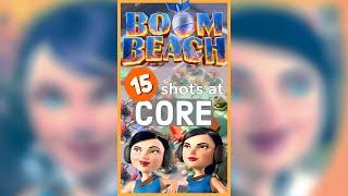 a WORLD RECORD? 15 SHOTS at core  BOOM BEACH #shorts