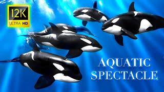 AQUATIC SPECTACLE: Ocean Animals & Sea Creatures 8K VIDEO ULTRA HD #8K #OCEAN