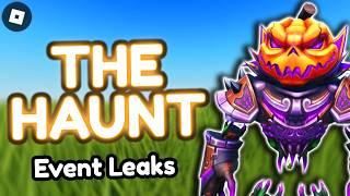 Roblox Halloween Event LEAKS (Roblox Event) The Haunt