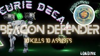 [WR]Beacon Defender Curie w/ Decay - Mk2 Gameplay| War Robots