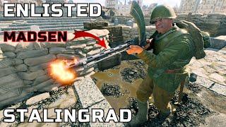 NEW Enlisted gameplay: Battle of Stalingrad - Univermag South | Энлистед, енлистед: Универмаг Юг