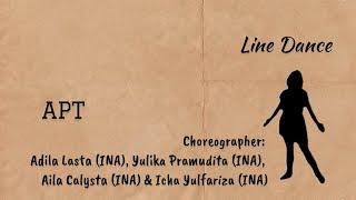 Line Dance | APT, Choreo: Adila Lasta, Yulika Pramudita, Aila Calysta & Icha Yulfariza (All INA)