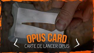 Opus cards | Couteaux de lancer | Cartes à lancer Opus