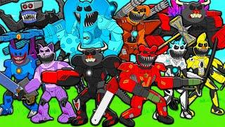 ALL SERIES OF CYBORGS SMILING CRITTERS & MONSTERS POPPY PLAYTIME 3! Cartoon Animation