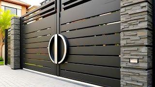 Top 100 Modern House Gate Design Ideas 2025 | Iron gates Ideas & House exterior Front Wall Designs