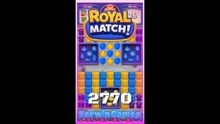 Royal Match Level 2770 - No Boosters Gameplay