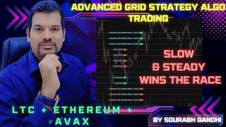 Update 36 - Advanced Grid Strategy with Second Level Jobbing | Sourabh Gandhi | Crypto Algo Trading