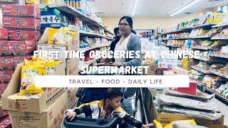 First time Grocery at Chinese Supermarket Cleveland | E3 Vlogs | Park to Shop |