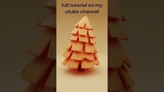 How to make low poly trees in blender || beginner tutorial for lowpoly trees