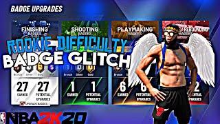 NBA 2K20 ROOKIE DIFFICULTY GLITCH + BADGE GLITCH | 100% Working