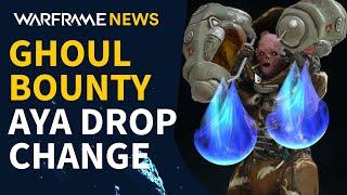 Ghoul Bounty Aya Change with Warframe Update 31