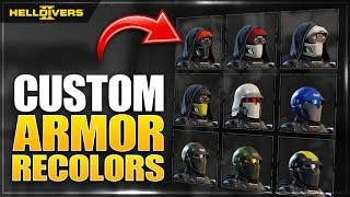 Helldivers 2 New Armor & Weapon Customization Update (Suppressor Gameplay)