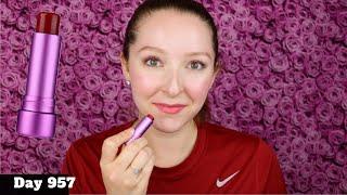 LA MUSE Deep Color Lip Balm in Poppy Swatch & Review