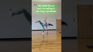 Frog cartwheel? Idk if it has a name lol #shorts